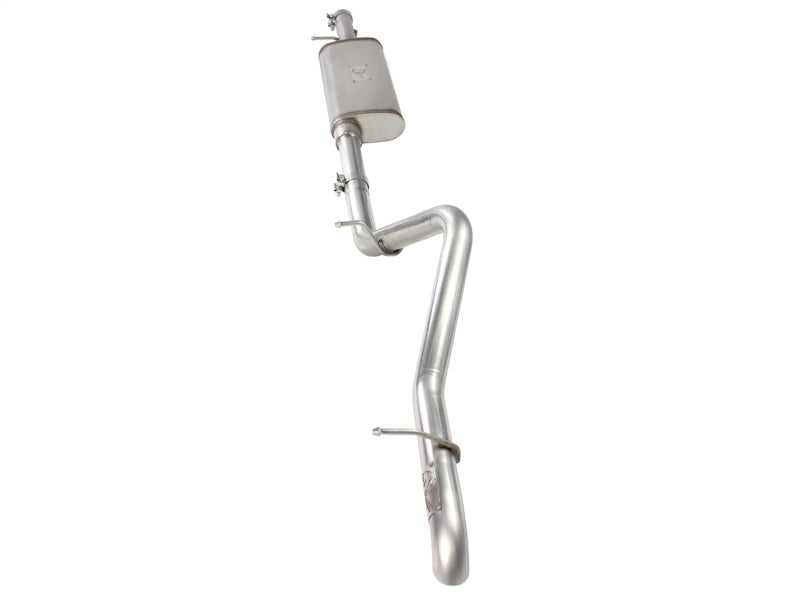 aFe MACHForce XP Exhaust Cat-Back 2.5in SS-409 Hi-Tuck 12-14 Jeep Wrangler Unlimited V6 3.6L 4Dr - #49-46231