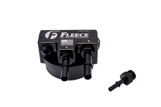 Fleece Performance FPE-FMC-FFB-1124 for 11-24 Ford F250-550 Powerstroke 6.7L Fuel Filter Bypass