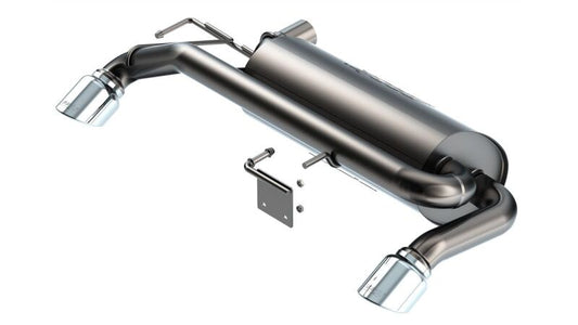 Borla 11978 21-22 Ford Bronco 2.7L V6 4WD ATAK Axle Back Exhaust w/ Bright Chrome Tips - #11978
