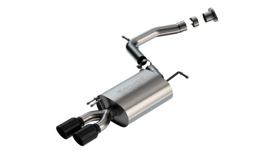 Borla 11980BC 20-22 Hyundai Palisade/2023 Kia Telluride 3.8L V6 S-Type Axle-Back Exhaust w/ Black Chrome Tip - #11980BC