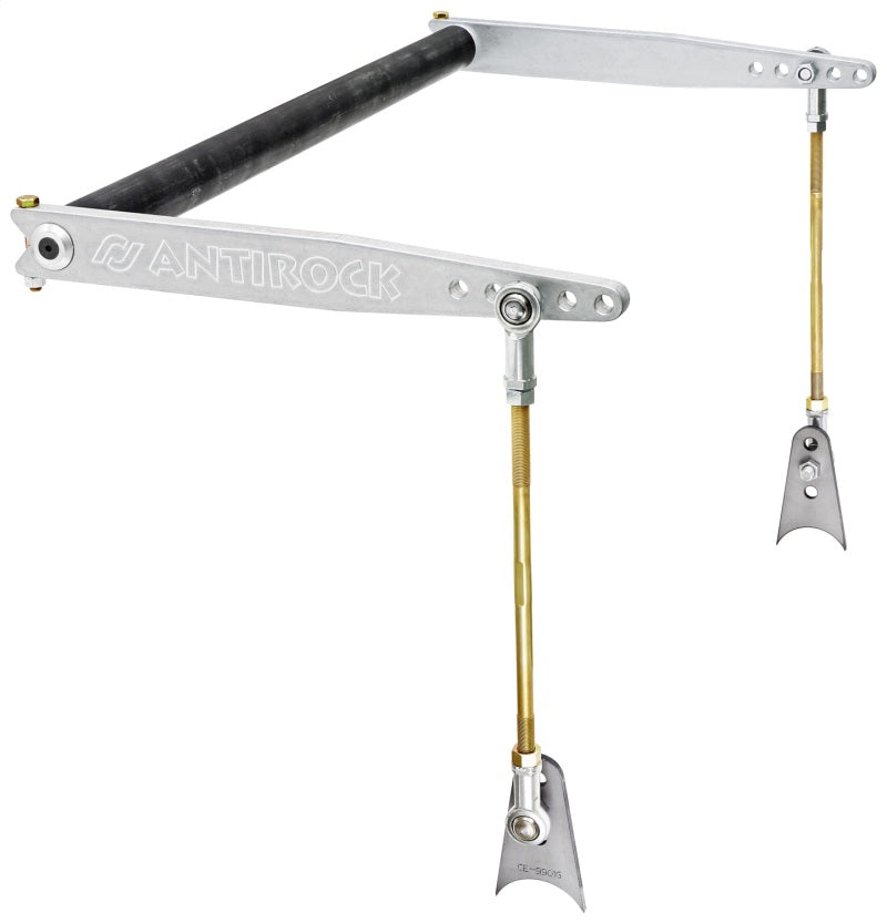 RockJock Antirock Sway Bar Kit (Universal; 50in x 1in Bar, 18in Billet Aluminum Arms)