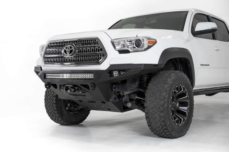 Addictive Desert Designs for 16-19 Toyota Tacoma Stealth Fighter Front Bumper with Winch Mount
