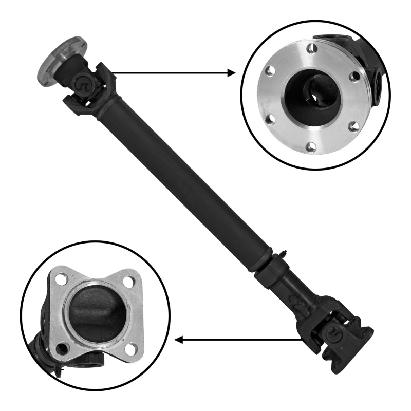 Yukon Gear & Axle ZDS9151 USA Standard Driveshaft for 01-05 Dodge Dakota / 01-03 Dodge Durango 3.7L/4.7L Front with A/T