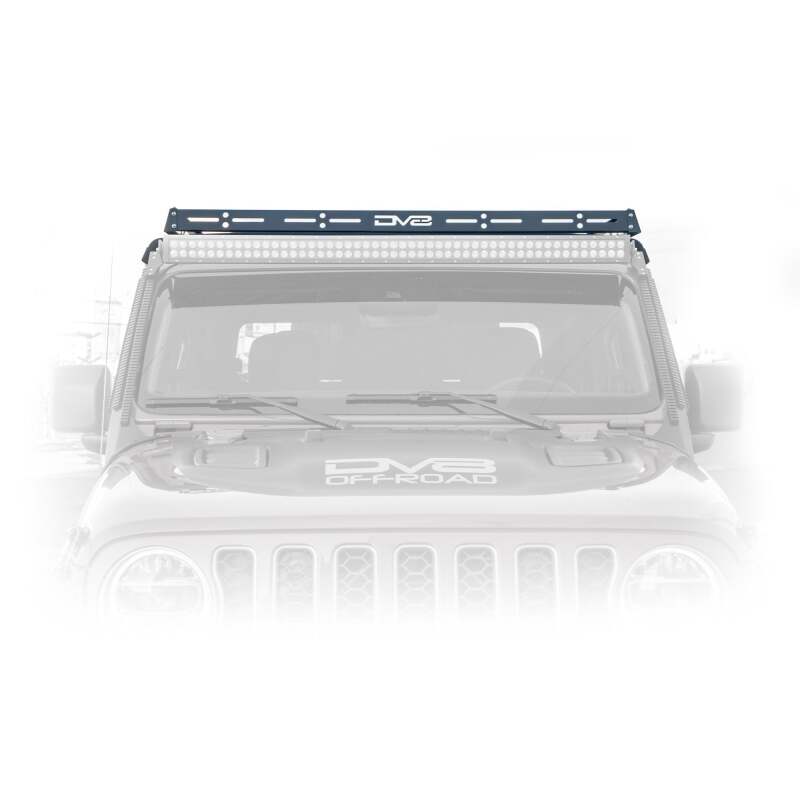 DV8 Offroad 07-18 Jeep Wrangler JK 4 DR / JL 2 DR & JT / 18+ Gladiator Roof Rack - #RRJL-02