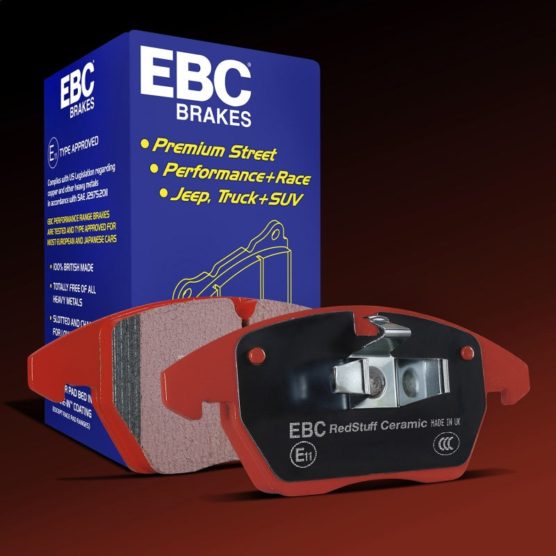 EBC 09-11 Audi A4 2.0 Turbo Redstuff Rear Brake Pads DP31988C