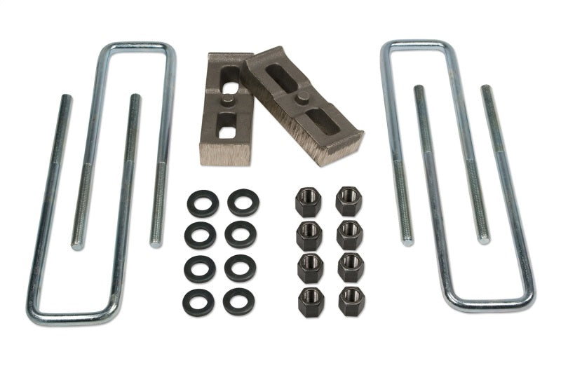 Tuff Country 97090 1in Rear Block & U-Bolt Kit for 2011-2019 Chevrolet Silverado GMC Sierra HD 4WD