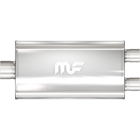 MagnaFlow 12588 Muffler Mag SS 22X5X11 2.5 D/3 C - #12588