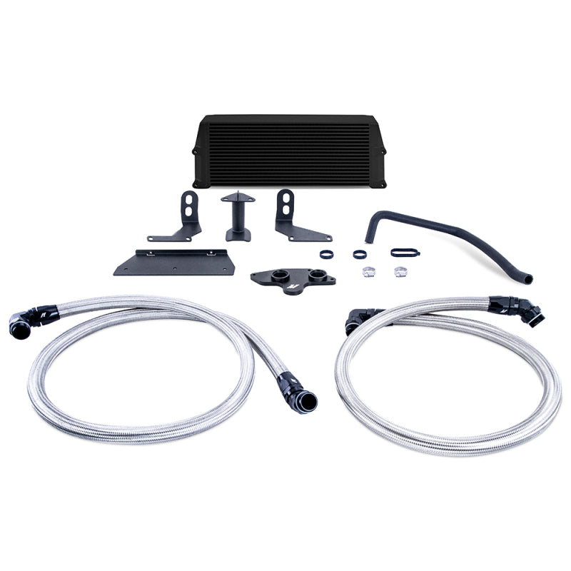 Mishimoto 11-19 Ford 6.7L Powerstroke Performance Oil Cooler Kit - Black - #MMOC-F2D-11KBK