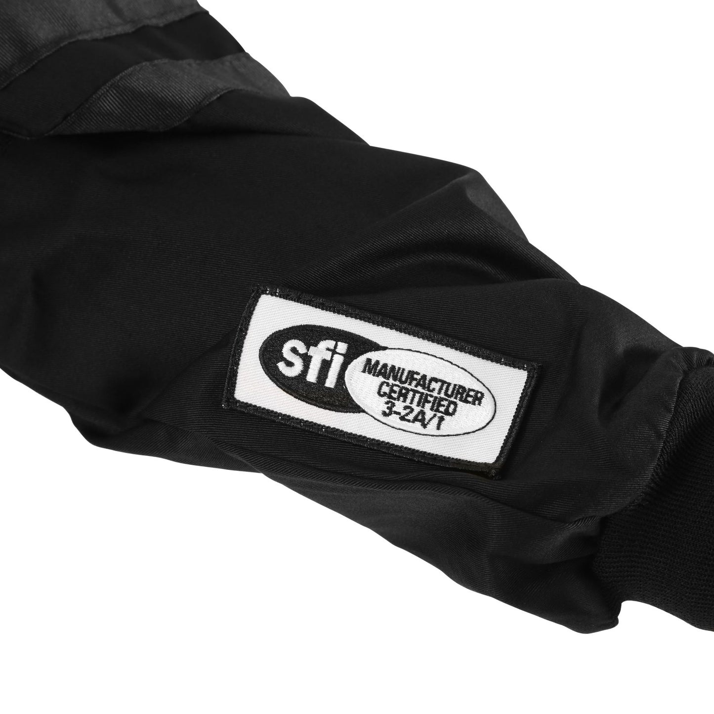 RaceQuip 111005 Black SFI-1 1-Layer Jacket - Large