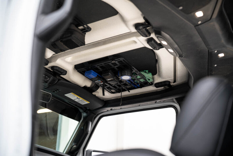 DV8 Offroad 2018-2025 Jeep Wrangler JL Roof Mount for 15In x 12In Molle Panel - #MPJL-11