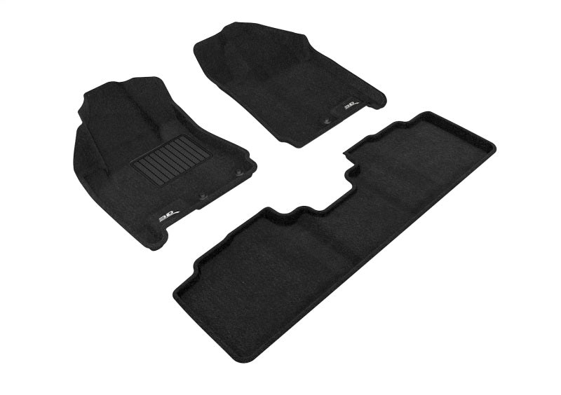 3D MAXpider Elegant Front & Rear Floor Mats for 2010-2016 Cadillac SRX