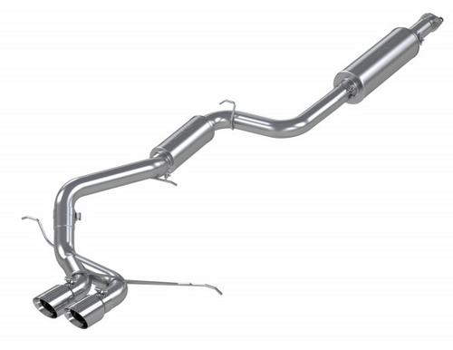 MBRP S4200AL Cat-Back Exhaust System - 2013-2018 Ford Focus ST 2.0L EcoBoost (Street) | Aluminized