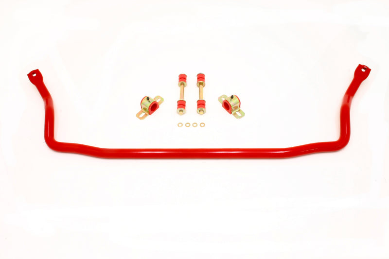 BMR 1970-1981 2nd Gen F-Body Front Solid 1.25in Sway Bar Kit with Bushings - Red