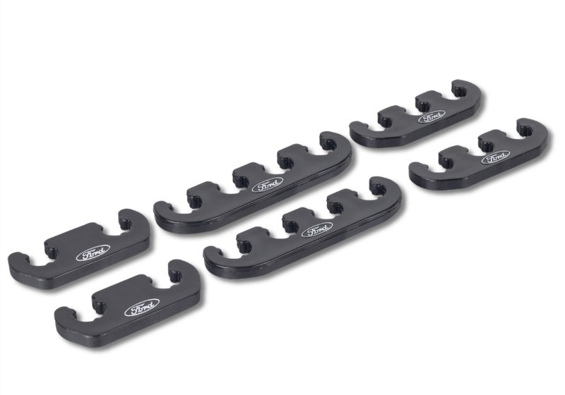 Ford Racing Wire Dividers 4 to 3 to 2 - Black with White Ford Logo