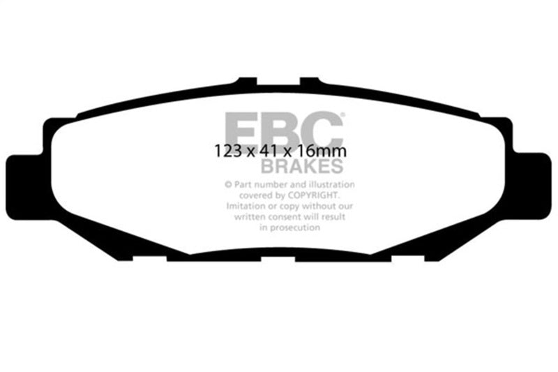 EBC 93-97 Lexus GS300 3.0 Redstuff Rear Brake Pads DP3848C