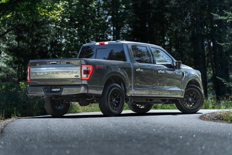 MBRP S5217BLK Cat-Back Exhaust System - 2021-2026 Ford F-150 2.7L/3.5L EcoBoost / 5.0L