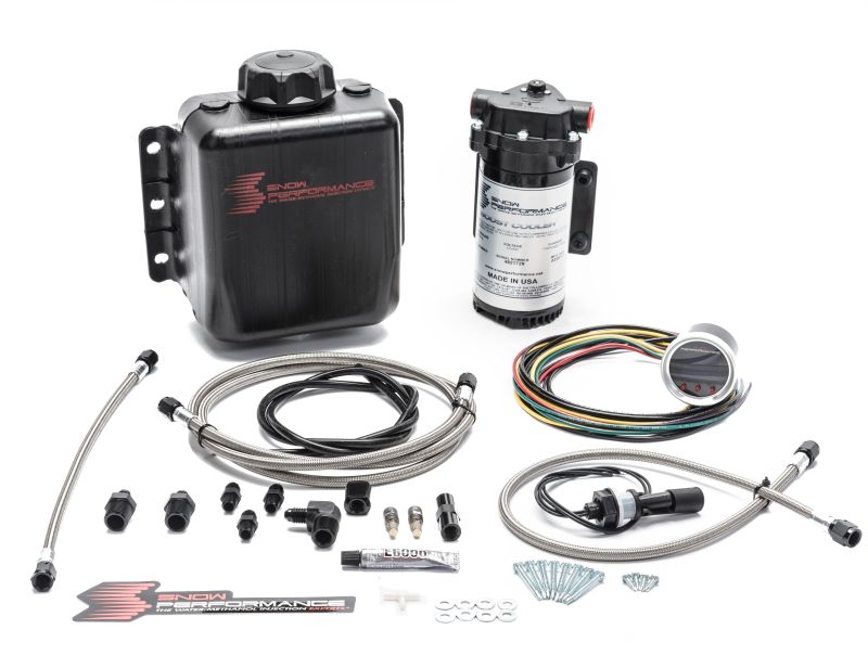 Snow Performance SNO-210-BRD Stg 2 BC F/I Prog Water Inj Kit SS Brd Line 4AN