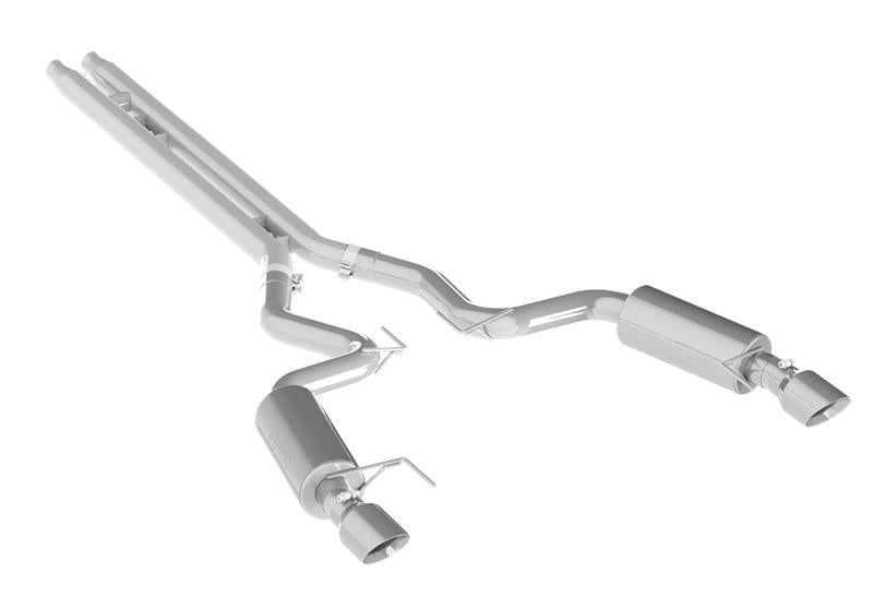 MBRP S7239409 Cat-Back Exhaust System - 2015-2017 Ford Mustang GT 5.0L (Street) | T409 Stainless