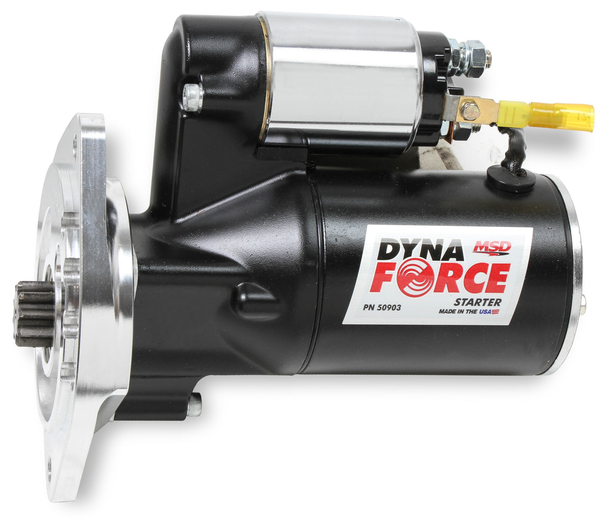 MSD 5090 DynaForce Starter - High Torque - Black - 3/4" Depth Ring Gear