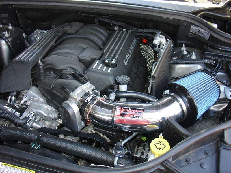 Injen 13 Jeep Grand Cherokee SRT-8 6.4L V8 Wrinkle Black Short Ram Intake w/ Heat Shield - #PF5013WB