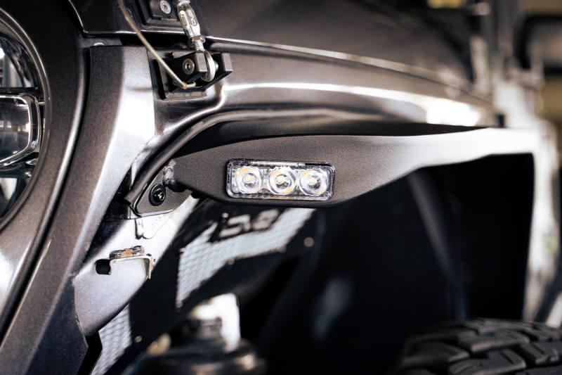 DV8 Offroad 18-23 Jeep Wrangler JL Slim Fender Flares - #FDJL-07