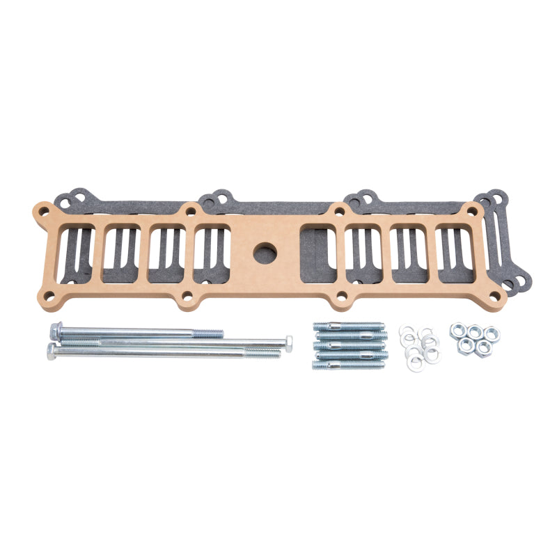 Edelbrock 8729 1/2 in Upper Manifold Spacer Kit for Ford Performer RPM II 5.0L Manifold (7123)