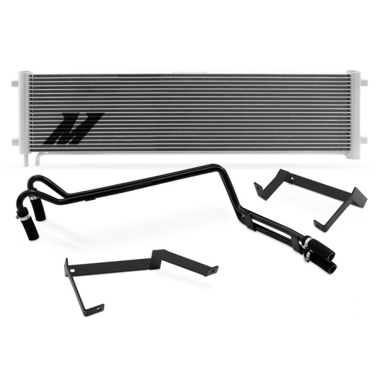 Mishimoto 11-16 Ford 6.7L Powerstroke Transmission Cooler Kit Silver - #MMTC-F2D-11SL