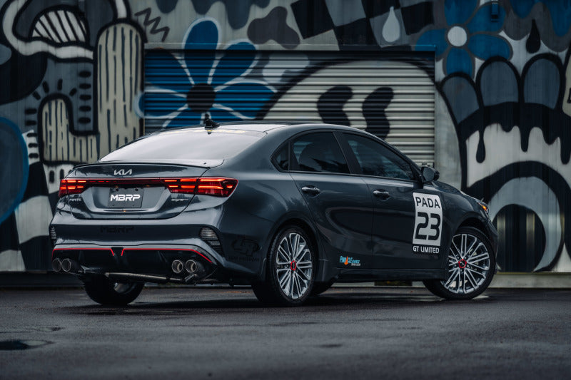MBRP Kia Forte GT 1.6L Turbo2.5in Axle-Back with Quad Carbon Tips