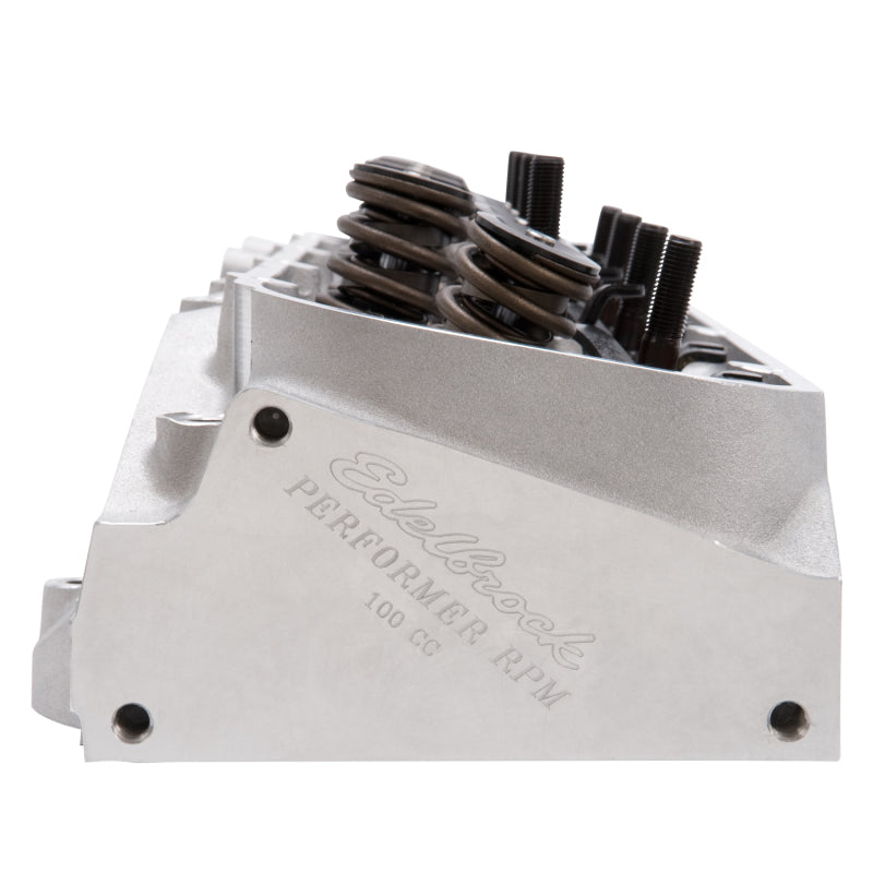 Edelbrock 60435 Cylinder Head BBC Performer RPM Oval Port 100cc Complete Single with Springs
