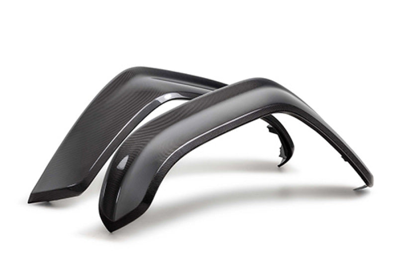 Ford Racing for 2022-2024 Ford Bronco Raptor Carbon Fiber Front Fender Flare Set - Gloss Finish