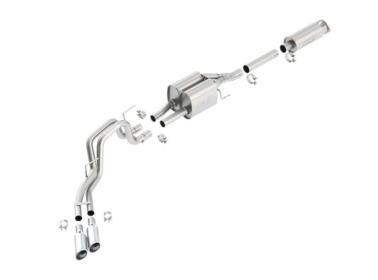 Borla 140404 10-12 Ford F-150 Raptor 6.2L V8 2/4WD AT Touring SS Catback Exhaust - #140404