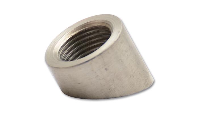 Vibrant 30 Degree Angled Oxygen Sensor Weld Bung T304 SS M18 x 1.5 Thread - 1
