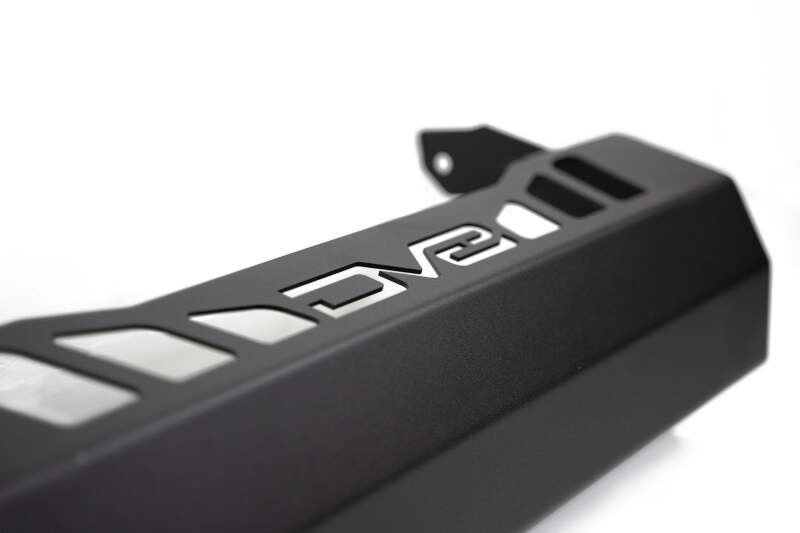 DV8 Offroad 18-23 Jeep Wrangler JL/JT Front Bumper Sway-Bar Disconnect Motor Skid Plate - #SPJL-02