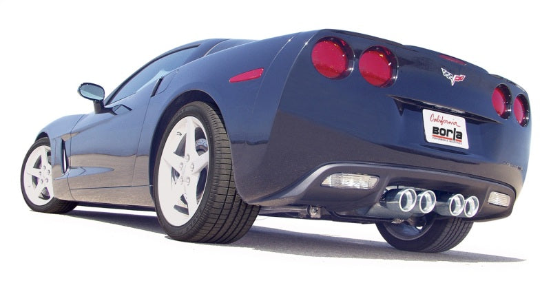 Borla 11814 05-08 Corvette Coupe/Conv 6.0L/6.2L 8cyl 6spd RWD Touring SS Exhaust (rear section only) - #11814