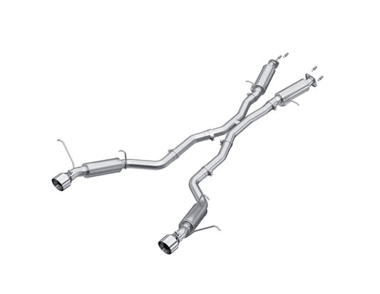 MBRP S5525AL Armor Lite Cat-Back Exhaust - Dual Rear Exit | 2012-2021 Jeep Grand Cherokee SRT 6.4L