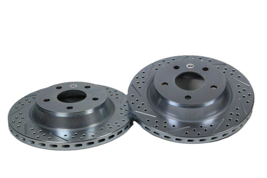 Baer Brakes 88-95 Chevrolet Corvette Claw Performance Front Rotors — 88-95 Chevrolet Corvette Excl. HD Suspension