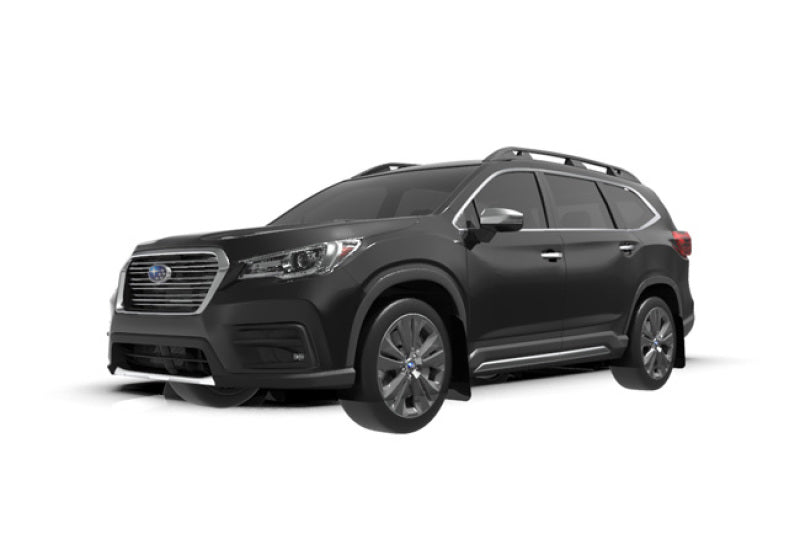 Rally Armor UR Mud Flaps - 2019-2025 Subaru Ascent - Black/Grey Logo - #MF49-UR-BLK/GRY