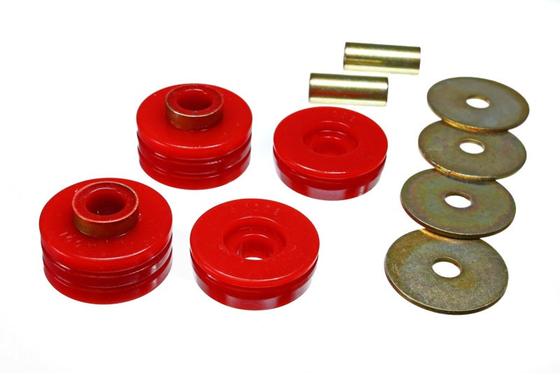 Energy Suspension for 66-77 Ford Bronco 4WD Red Transmission Mount Set 4.1101R