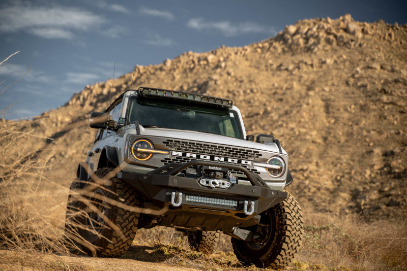 DV8 Offroad 2021 Ford Bronco A Pillar Dual Light Pod Drop Mounts - #LBBR-08