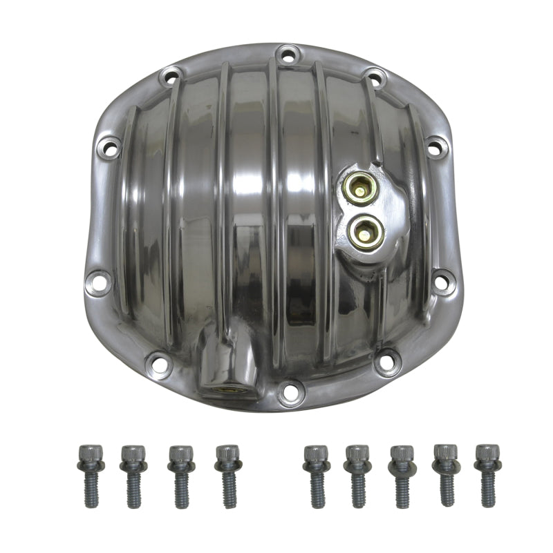 Yukon Gear & Axle YP C2-D30-STD Polished Aluminum Replacement Cover For Dana 30 Standard Rotation