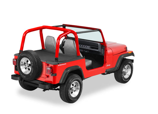 Bestop 87-91 Jeep Wrangler YJ Duster Deck Cover (Black Denim)