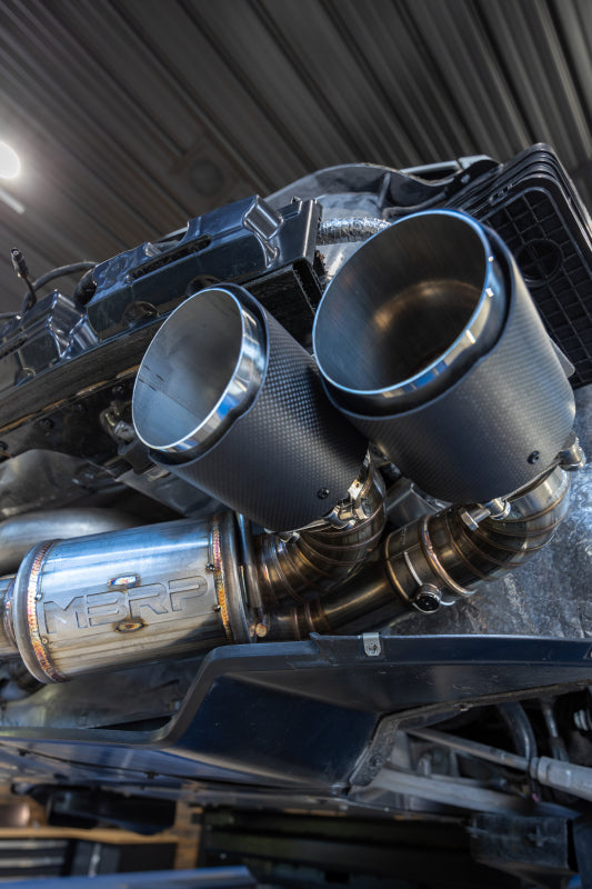 MBRP Corvette C8 3in Active Cat Back Quad Split Rear Exit Exhaust
