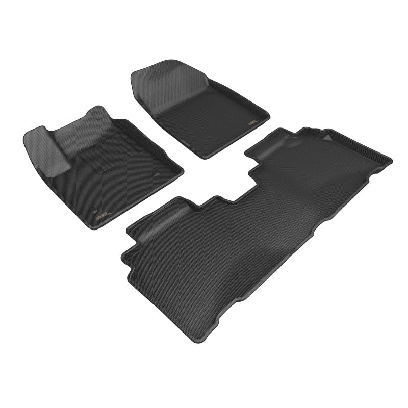 3D MAXpider Kagu Front & Rear Floor Mats for 2024 Chevrolet Blazer EV