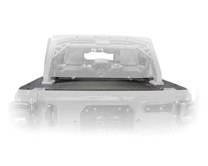 DV8 Offroad 2018+ Jeep Wrangler JL 4 Door Rear Storage Cover - #JLRS-01