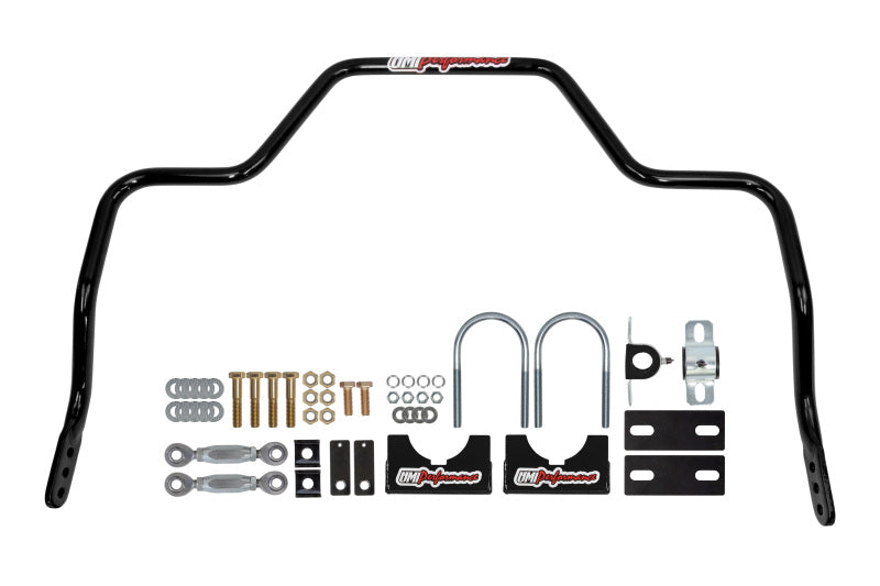 UMI Performance 6580-B 1in Solid Rear Sway Bar Black for 2015-2026 Ford F-150
