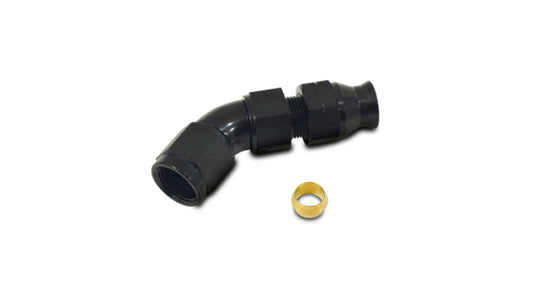 Vibrant 45 Degree 5/16in Tube to Female 6AN Adapter