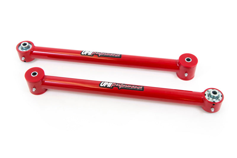 UMI Performance 2033-R Lower Control Arms Polyurethane/Roto-Joint Red