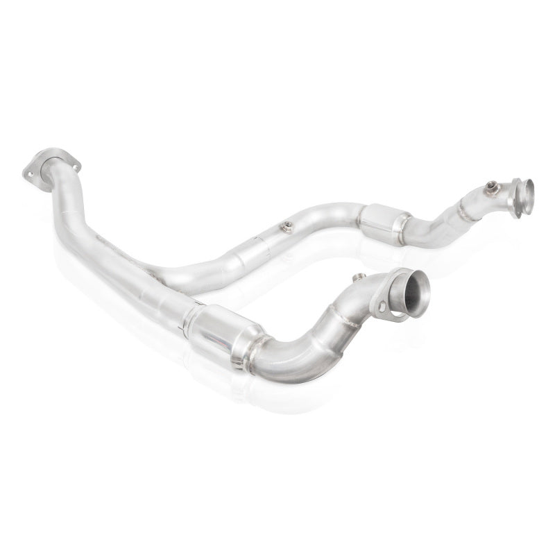 Stainless Works for 2015-2020 F-150 3.5L Downpipe 3in High-Flow Cats Y-Pipe Factory Connect