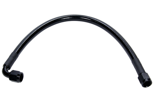 Allstar Performance Coated Braided Line 18in #6 Hose -6 STR/-6 90 Degree ALL48466-18