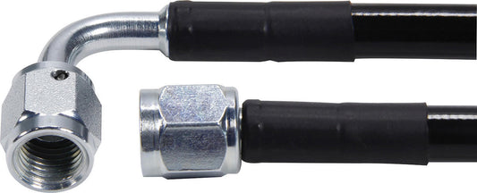 Allstar Performance Coated Line #3STR to 90 Steel Ends 48in ALL48434-48